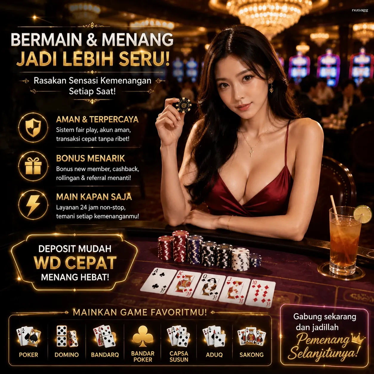 Analisis Fitur Menarik di nusagg